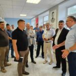 Глава Йошкар-Олы Евгений Кузьмин проверил ход работ после капремонта в школе №23
