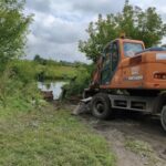 В Йошкар-Оле началась установка понтонного моста через Малую Кокшагу