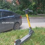 В Йошкар-Оле легковушка сбила самокатчика на пешеходном переходе
